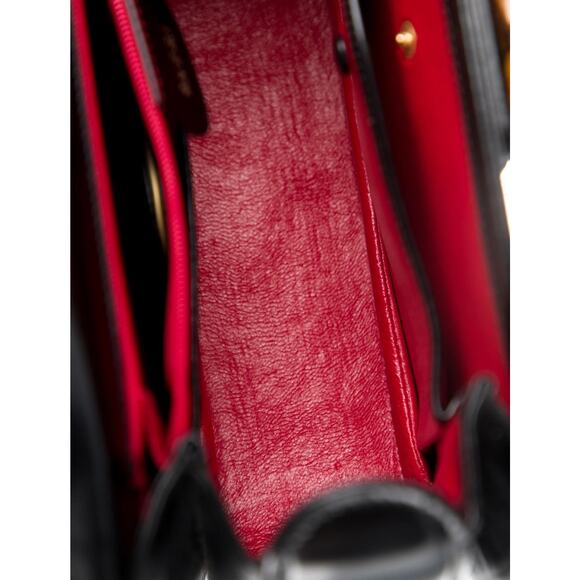 GUCCI Bamboo 1947 Handle Bag 2-way Medium Black Harry Styles - Picture 11 of 12